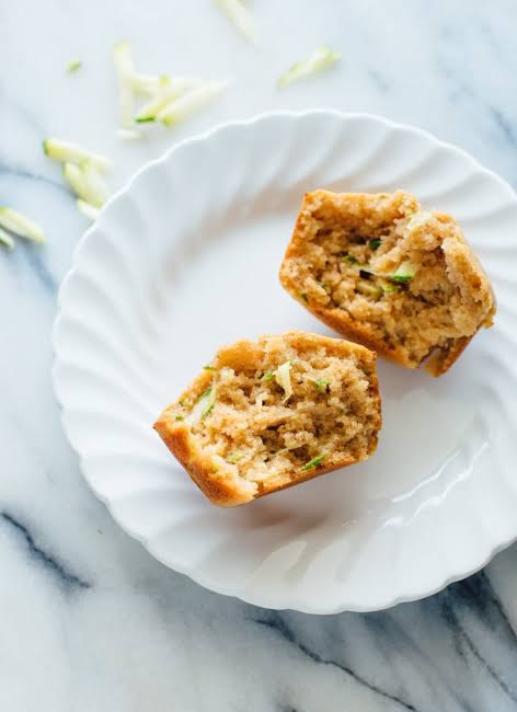 healthy zucchini muffins