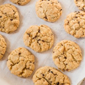 baked cookies on tray