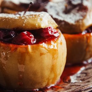 a close up of a pastry on a plate