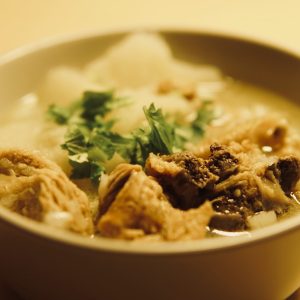 cooked food on white ceramic bowl