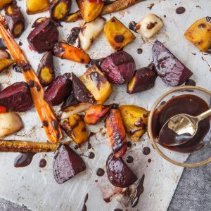 sliced meat on brown wooden chopping board