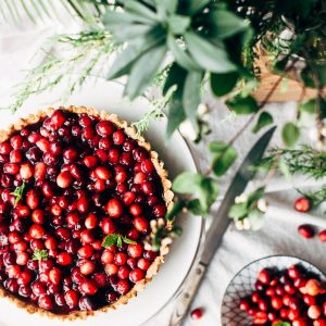 red pomegranate seeds on bowl